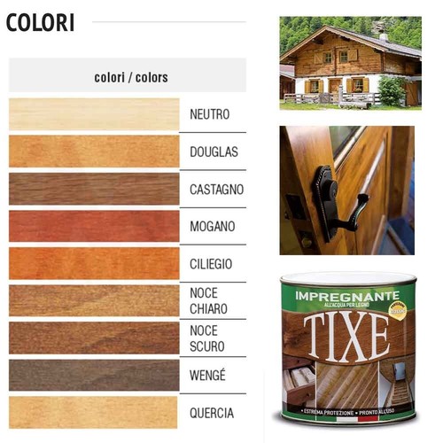 Impregnante legno acqua - legno, ad