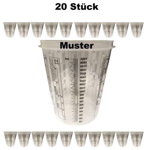 20x miscelazione 2300ml - 2300ml, scala