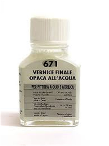 Vernice finale opaca - vernice, all'acqua