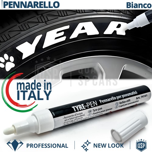 Pennarello pneumatici bianco - pneumatici,